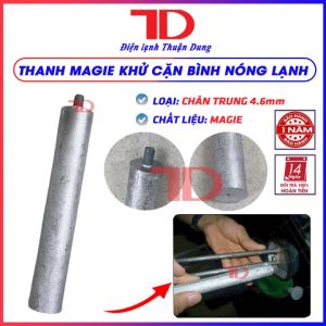 Khử cặn chân trung 4.6mm Thanh Magie lọc cặn bình nóng lạnh - Điện Lạnh Thuận Dung