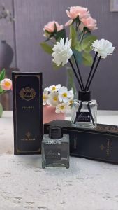 ABS 50ML Air Freshener Reed Diffuser Home Fragrance Scented Essential Oil Aromatherapy Stick Pewangi Rumah Toilet Living Room Scent Perfume Bilik 扩散器