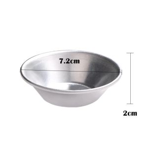 HTF Aluminium Alloy Egg Tart Cake Cookie Mold Lined Tin Baking Tool