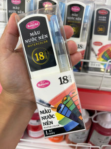 [Hỏa tốc Hcm] Màu nước nén thẻ quạt cao cấp KOOCHI 18/24/36/42 màu