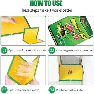 SUPER STRONG BOND TRAP Mouse Trap Glue Board Cockroach Lizard Mouse Trap / Papan Gam Perangkap Tikus