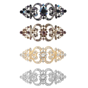 Fashionable Rhinestones Sturdy Alloy Brooch Portable for Dresses Weddings Parties Birthdays and Special Occasions