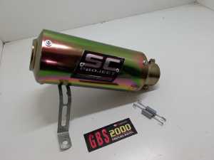 KNALPOT Racing Jupiter z vega r grand supra x 110/old smash shogun slincer SC Botol Full Bunglon