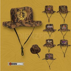 COD Topi Rimba Pramuka Loreng Bordir Scout