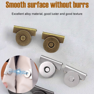 Metal Nosew Magnet Buckle Leather Buckle Strong Magnetic Clasp Costeffective Portable Magnetic Button