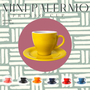 MINI PALERMO Coffee Cup I Cappucino Cup Porcelain I Cangkir Espresso