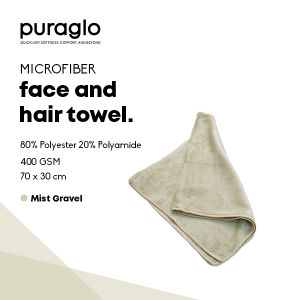Puraglo Handuk Wajah Olahraga Bayi Microfiber Anti Bakteri Extra Soft