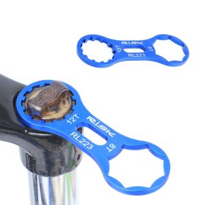 RISK Aluminum Bicycle Front Fork Repair Tool For XCR/XCT/XCM/RST MTB Bike Front Fork Cap Wrench Disassembly Tools
