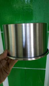 Loyang bulat lurus 18cm dan 20cm dan 22cm tinggi 11cm tebal 08mm