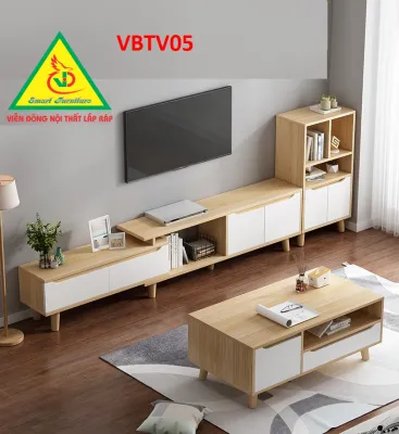 Kệ Tivi Hiện Đại Và Bàn Trà Cho Phòng Khách A3 - Nội thất lắp ráp