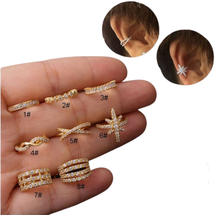 Clip on hot sale conch earring