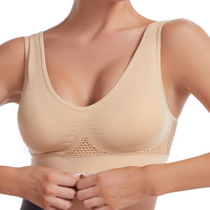 Bra Sport Gym Yoga Bra Jumbo Bra Olahraga Wanita Tanpa Kawat BH Sport Bh Gym Tank Top Bra BH29