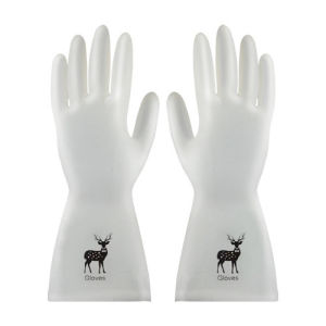 Găng Tay Cao Su Siêu Dai Chống Thấm Nước Rửa Chén Bát Vệ Sinh Nhà Cửa Akii Home NB63