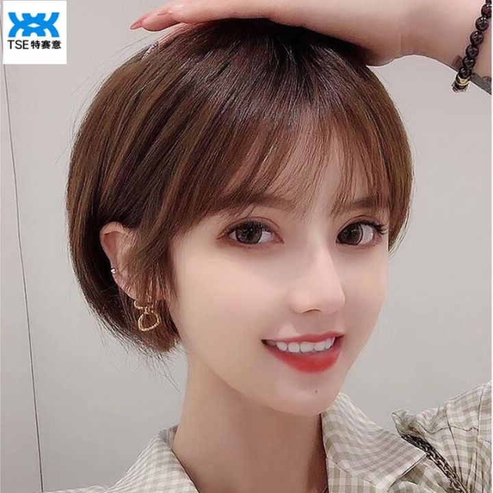 Korean short hair wigs hotsell