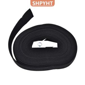 [COD] SHPYHT SPORTS Nylon Pack Cam Tie Down Strap Lash Luggage Bag Belt Metal Buckle