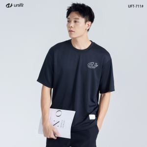 UNIFIT Oversized Cotton Round Neck Tee for Men and Women Loose-Fitting Casual Wear UFT-711