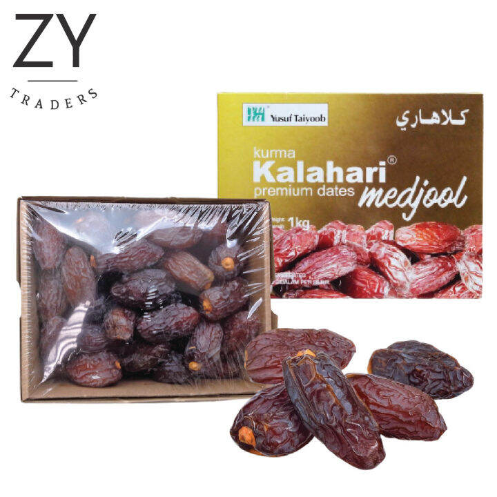 Kurma Yusuf Taiyoob Kalahari Jumbo Palestine Premium Dates Medjool 250g ...