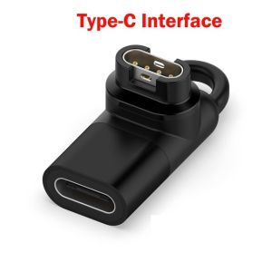 Type C/Micro/ios USB Female To 4pin Charger Converter Adapter For Garmin Fenix 7 7S 7X 6 6S 6X Venu 2 Charging Adapter