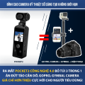 Camera hành trình chống nước Pocket 2 Pro, Camera Gopro 4K HD, Máy quay phim hành động xoay 270 độ. 