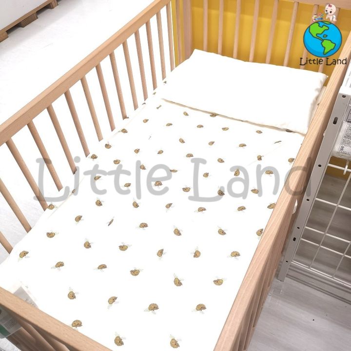 IKEA Fitted Sheet for Baby Cot 60x120cm Cadar Katil Bayi Lazada
