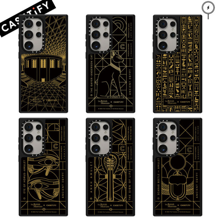 Original CASETiFY The British Museum Mirror Case with Magsafe for