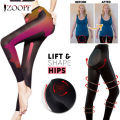 ZOOPF Women Sleeping Beauty Legs Shaper Legging Socks Slimming Leg Hip Up Pants. 