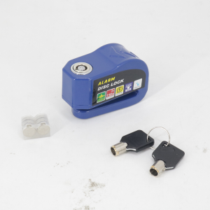Y15 LC135 Universal Alarm Disc Lock Motorcycle Motosikal Disc Brake Lock Security Anti-theft Wheel Lock With Keys Bikes