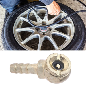 8mm ID Hose Barb Air Chuck Direct Line Air Chuck with Hose Barb Tire Inflator Compressor Accessories