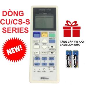 REMOTE ĐIỀU KHIỂN MÁY LẠNH PANASONIC INVERTER A75C4143 dòng CUCS-S
