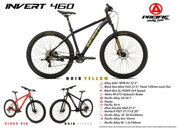 Sepeda Mtb Pacific 5000 Mountain Bike SEPEDA GUNUNG MTB PACIFIC