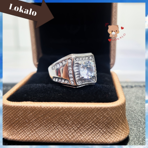 👑 SIÊU PHẨM! "Nhẫn Nam Trắng Đẹp Bằng Inox Không Gỉ Không Đen - Điểm Nhấn Thời Trang Cho Nam Thanh Niên Sành Điệu" Lokalo 29.5.23
