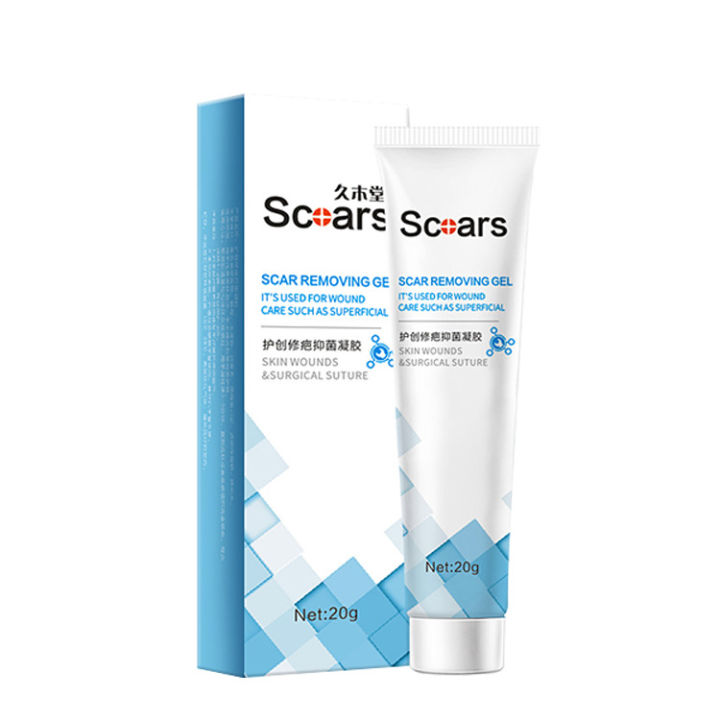 Scar gel remover scar remover cream scar remover for old scar on leg peklat remover cream for old peklat (softens scar tissue and promotes natural skin healing and renewal) ccgray cream