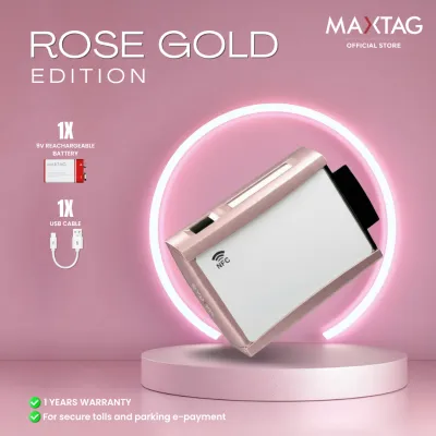 MaxTag Sm@rt Tag Toll Readers - Rose Gold Edition