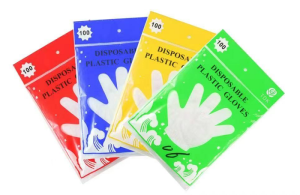 Disposable Glove Oil Proof Waterproof Transparent Gloves Multi Function Easy To Use Mittens For Home Clean