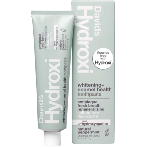 Davids Natural Toothpaste & Mouthwash Collection Fluoride-Free Sulfate-Free Antiplaque & Whitening
