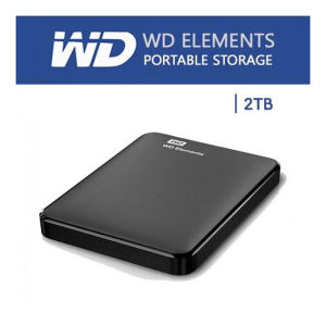 WD Elements External Hard drive original 1TB 2TB USB 3.0 for Mac and Windows laptop computer 3 Years Warranty HDD Western Digital