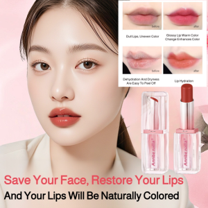 Warm Change Light Color Lipstick Sheer Watercolor Lip Balm With Hydrating Glossy Finish Middle School Approved Lip Product Mask Proof Lip Moisturizer Mood Changing Lipstick Tinted Lip Balm Paraben Free