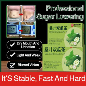 Mulberry Double Gourd Tea For Home Office Adults/Simple Brewing/Refreshing Green Aroma/Convenient Use/Bitter Gourd Winter Melon Tea/Health Drink