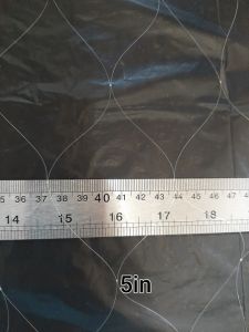 jaring ikan siap pakai tinggi 1.5m panjang 10m pemberat timah