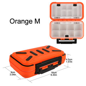 Goture Fishing Tackle Box Waterproof Double Side Lure Bait Hooks Storage Boxes Boxes Carp Fly Fishing Accessories