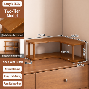 Corner desktop storage rack multi-layer storage rack kitchen household daily necessities storage rack desk corner storage rack
