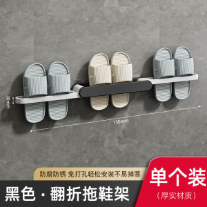 ชั้นวางรองเท้าติดผนังไม่ต้องเจาะในห้องน้ำ ชั้นเก็บของในผนัง