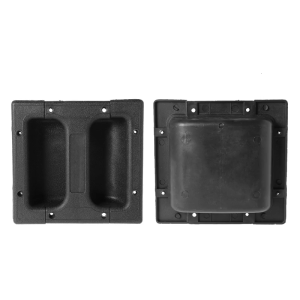 Recessed Pull Handles Speaker Carry Grasp Speaker Cabinet Handle Container Handle Finger Flush Pulls for Closet Pocket