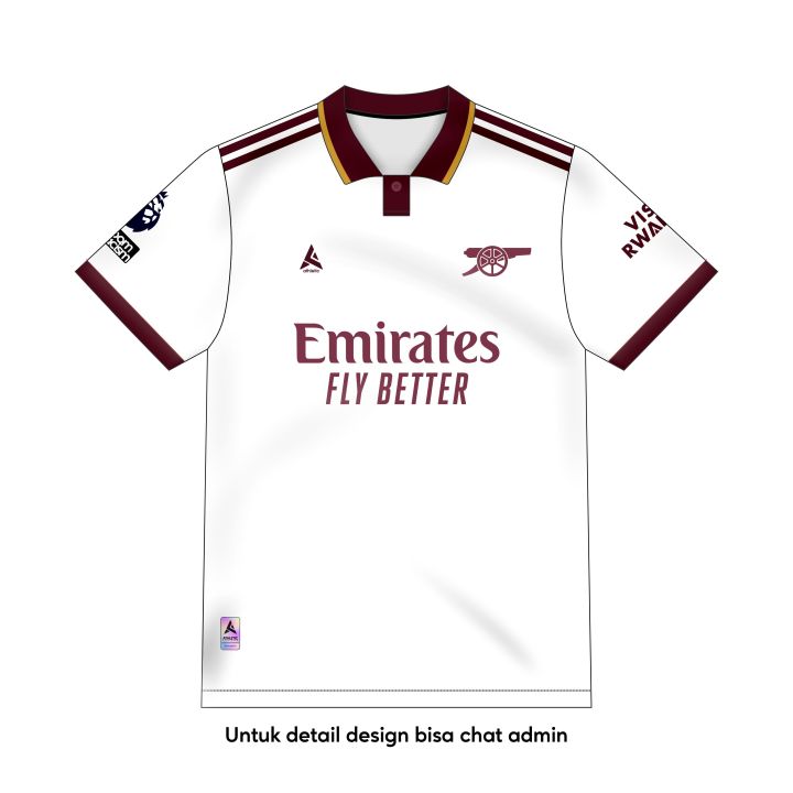 ATHLETIC SPORTWEAR Jersey Bola Fantasy Arsenal Third 2025-2026