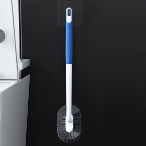 SINGLELADY [Miễn Phí Vận Chuyển]bàn chải chà toilet， bàn chải bồn cầu hộ gia đình không góc chết Treo Tường Cong tay cầm dài bàn chải bồn cầu bàn chải vệ sinh phòng tắm lông mềm bàn chải bồn cầu