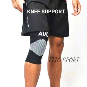 KNEE SUPPORT DEKER LUTUT DENGKUL PRIA WANITA Kualitas Premium tebal elastis ori avo