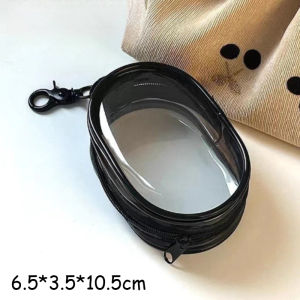 PVC Clear Portable Data Cable Storage Bag Cable Protective Cover Travel Storage Box