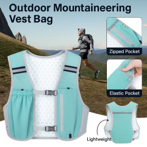 Hydration Backpack Running Phone Bag Outdoor Mountaineering Vest Bag Running Vest Harness For Hiking Camping