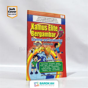 ORI Buku Kamus Elite Bergambar Gramer And Conversation Inggris Indonesia Pustaka Agung Harapan