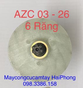 RÔ TO MÁY KHOAN ĐỤC BÊ TÔNG DCA Mod.Z1C-SZ03-26 . OSUKA . GEOX . FEG ...( 5 răng - 6 răng )